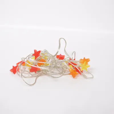 String lights (Red, Orange, Yellow)