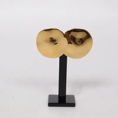 Örhängen (Guldfärgad) från Edblad Okänd metall