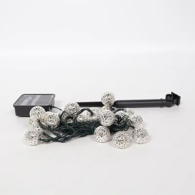 Ljusslinga (Svart, Silverfärgad)