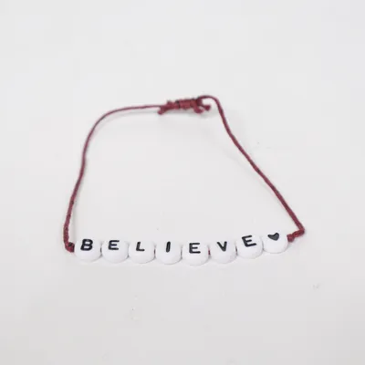 Bracelet (Red, White, Black) Plastic