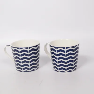 Mugg (Blå, Vit) från Form Living