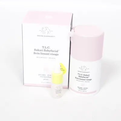 Ansiktspeeling (T.L.C. Sukari Babyfacial) från Drunk Elephant