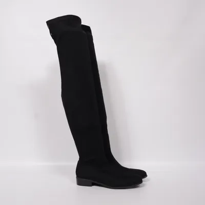 Boots (Black) from NLY Shoes Faux suede