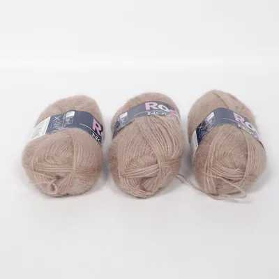 Garn (Rose Mohair) från Novita Akryl, Mohair