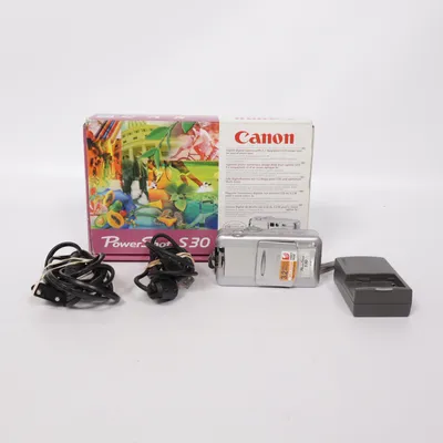 Digital kompaktkamera (PowerShot S30) från Canon