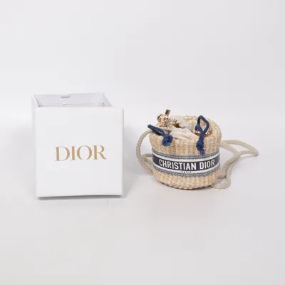 Schoudertas (Beige, Blauw) van Christian Dior