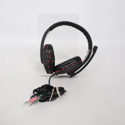 Headset (Svart, Röd) från Deltaco Gaming