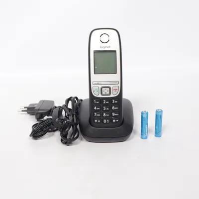 Telefon (Svart, Silverfärgad) från Gigaset