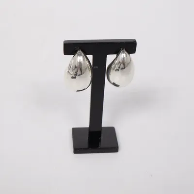 Örhängen (Silverfärgad) Okänd metall