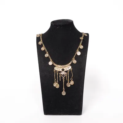 Halsband (Guldfärgad) Okänd metall