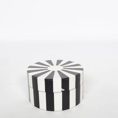 Box (Black, White) from Bloomingville