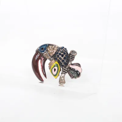 Broche (Flerfarvet) Ukendt metal