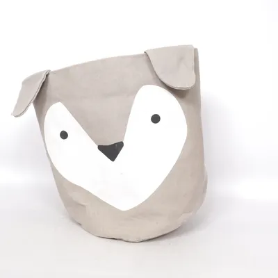 Förvaringskorg (Grå, Vit)