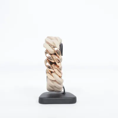 Armband (Beige, Guldfärgad) från The Rubz Plast, Okänd metall
