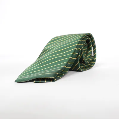 Cravate (Vert, Jaune) de Tailor Store Soie