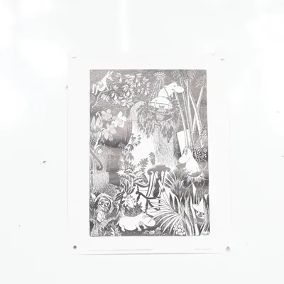 Poster from Moomin