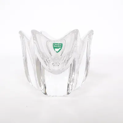 Vase (Transparent) de Orrefors Sweden