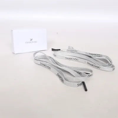 Schoenveters (Zilver) van Swarovski