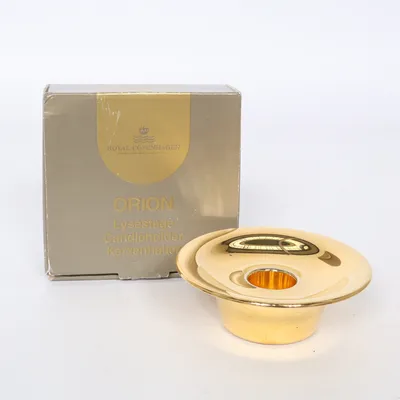Candlestick (Gold) from Royal Copenhagen