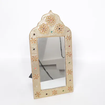Cosmetica spiegel (Beige, Meerkleurig)