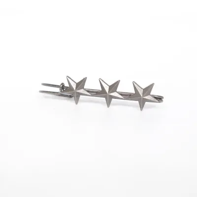 Brosch (Svart) Okänd metall