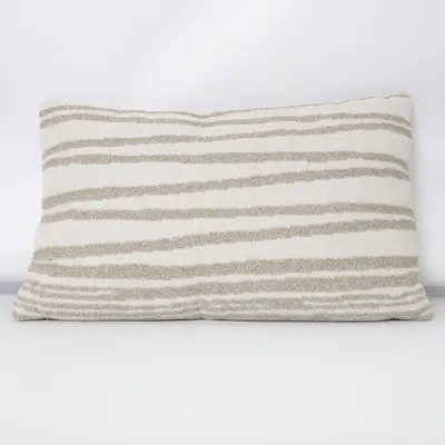 Cushion (Beige, White) from Ethnicraft