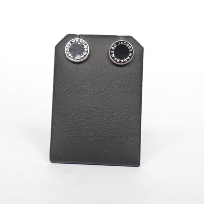Earrings (Black, Silver) from Marc by Marc Jacobs Unknown metal