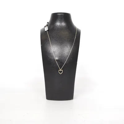 Halsband (Heart) från Snö of Sweden Mässing, Guldpläterad