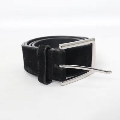 Riem (Zwart) van COS Leer