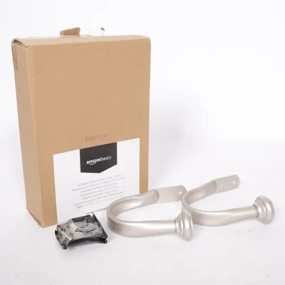 Gordijnaccessoires (Zilver) van Amazon Basics