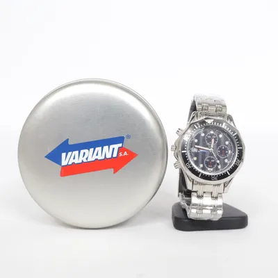 Montre (Argent, Noir) de Variant