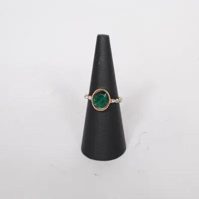 Ring (Goud, Groen) Onbekend materiaal