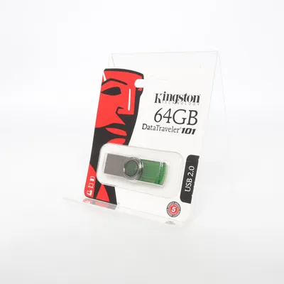 USB-minne (Grön, Silverfärgad) från Kingston Technology