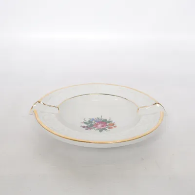 Ashtray (White, Multicolored)