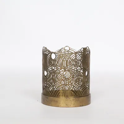 Candle holder (Gold) from Lara Bohinc