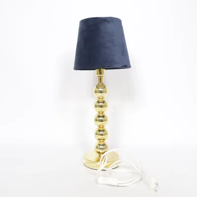Tafellamp (Blauw, Goud) van Rusta
