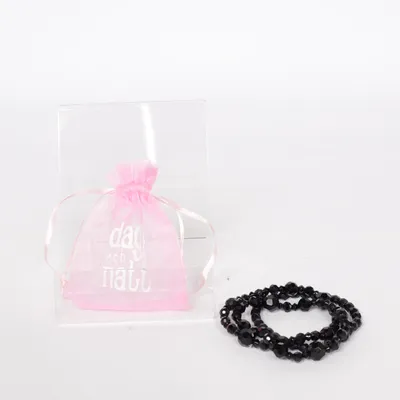 Bracelet (Noir) de Dag och Natt Plastique