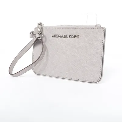 Portemonnee (Grijs) van Michael Kors Leer