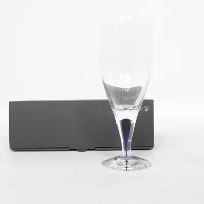 Vinglas (Transparent, Blå) från Orrefors