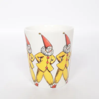 Mug (White, Multicolored) from Design House Stockholm