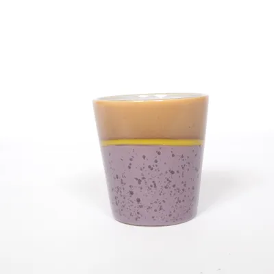Drinkglas (Bruin, Lila, Geel) van HK Living