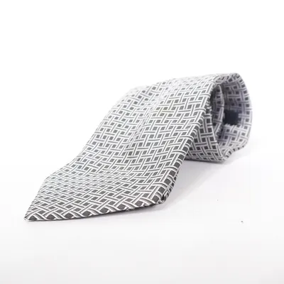 Cravate (Gris, Blanc) de Ripley Polyester