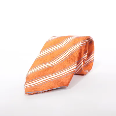 Slips (Orange, Vit, Lila) från Andrew's Ties Silke