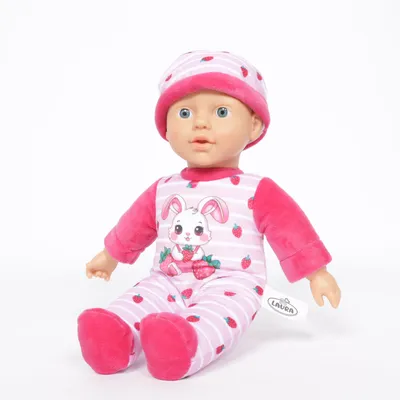 Docka (Rosa, Vit, Flerfärgad) från Laura