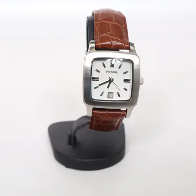Armbandsur (Brun, Silverfärgad) från Fossil