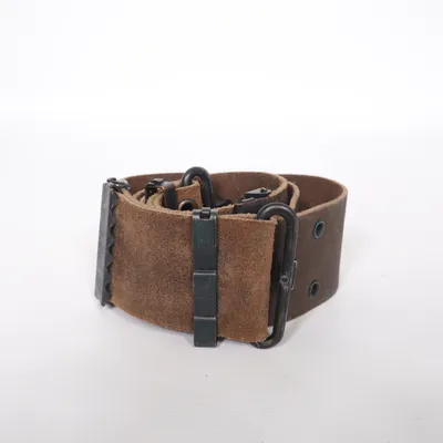 Waist belt (Brown) from Guido Angeloni Suede