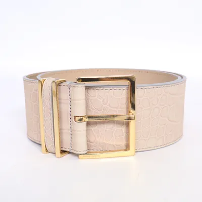 Taljebælte (Beige) fra Boss Hugo Boss Læder