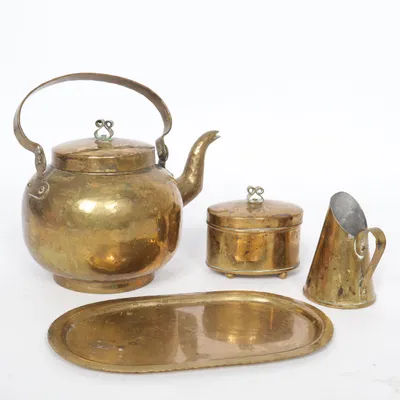 Ensemble de vaisselle (Or) de Handarbete
