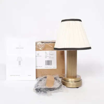 Table lamp (Beige, Black) from Soho House