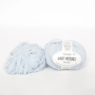 Yarn (Baby Merino) from Drops Merino wool